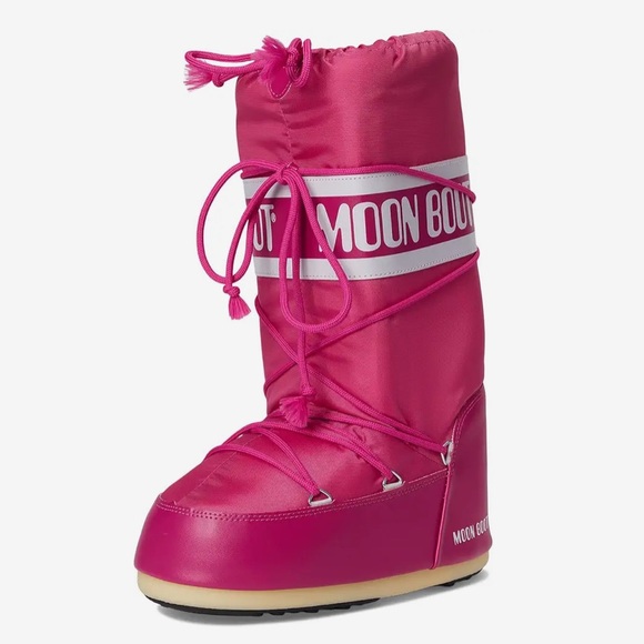 Moon Boot Pink Ankle Boots - Picture 9 of 10